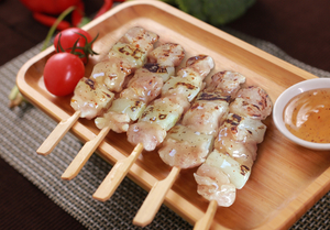 盐味腿肉葱串