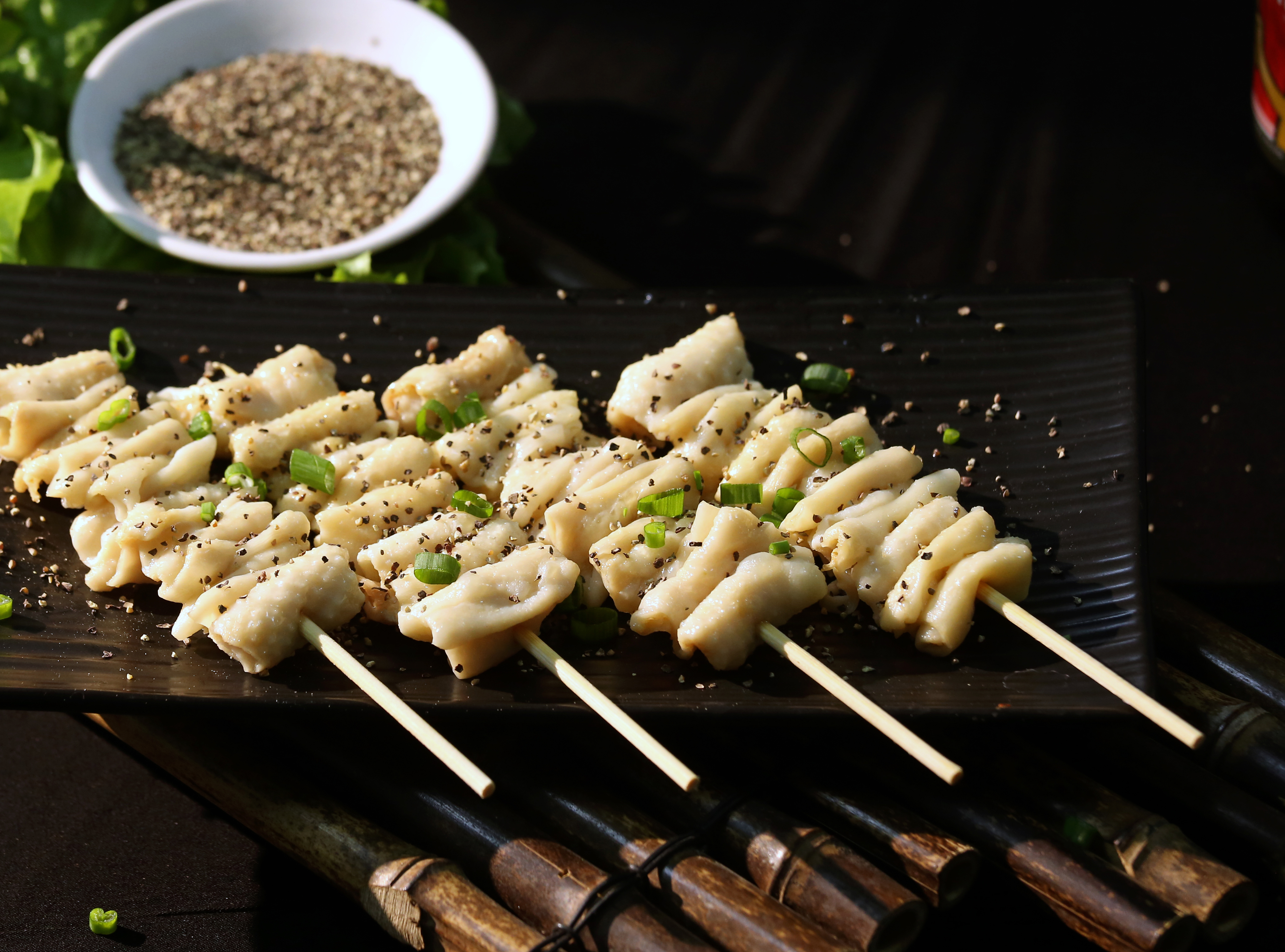 蒸煮皮串