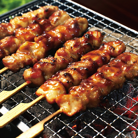 Chareoal 烤鸡腿肉串