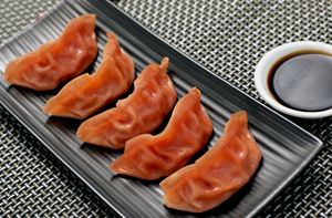 饺子 红色