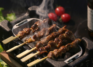 炭烤鸡胗串